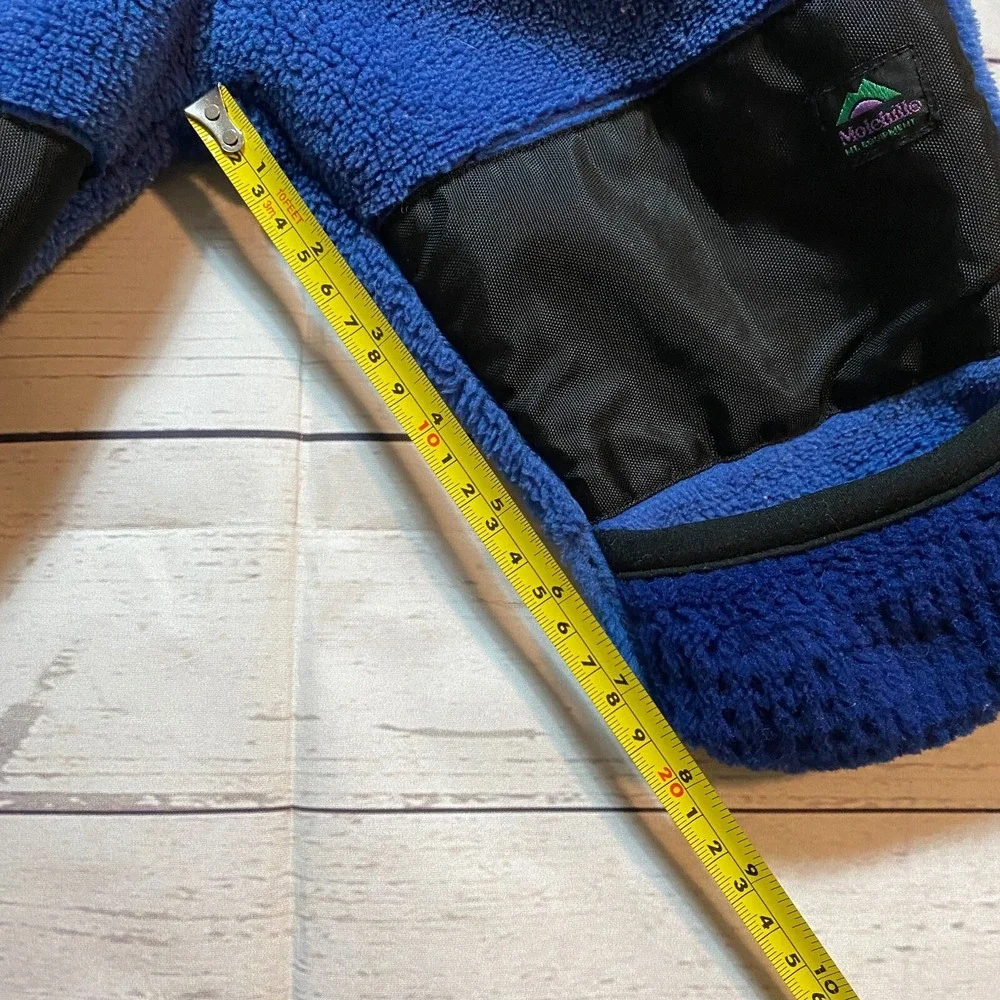 Vintage Molehill Mountain Baby Blue Snow Warm Hooded One‎ Piece Size 3-9 Months
